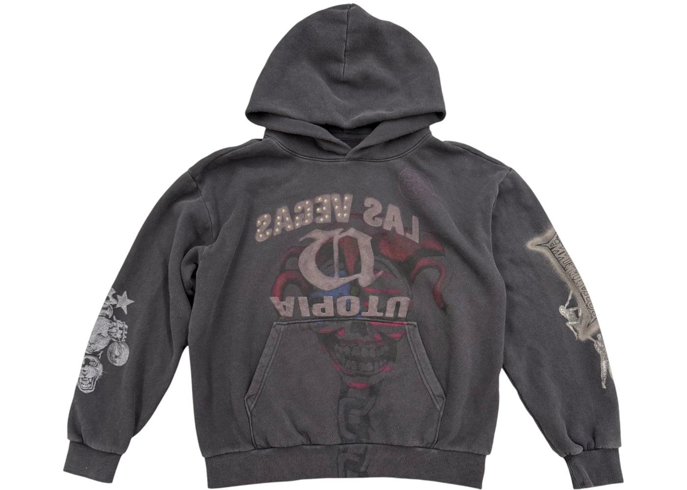 Travis Scott Utopia Annihilator Hoodie Black - vue 360