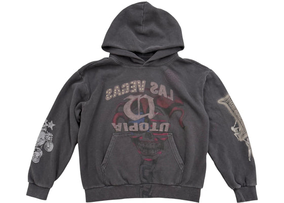 Travis Scott Utopia Annihilator Hoodie Black