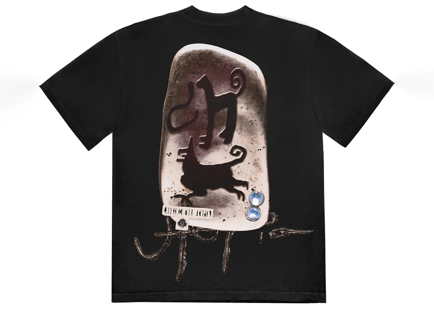 Travis Scott Utopia B5 Tee Black - vue secondaire B