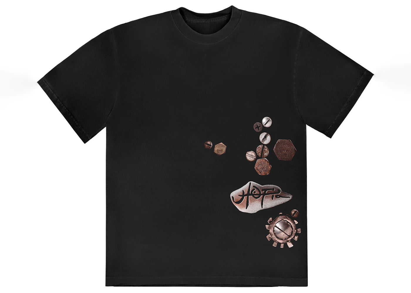 Travis Scott Utopia B5 Tee Black - vue secondaire A