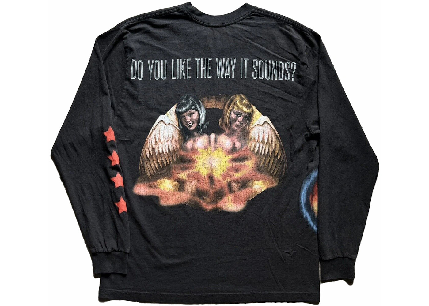Travis Scott Utopia Circus Maximus 2023 Tour L/S Tee Black - vue secondaire B