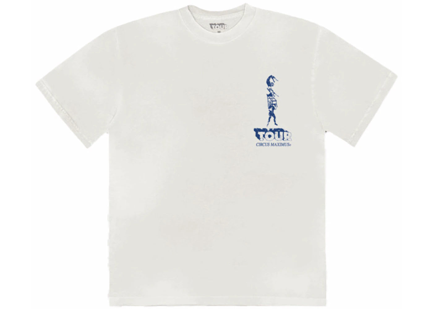 Travis Scott Utopia Is In Newark Tee White - vue secondaire B