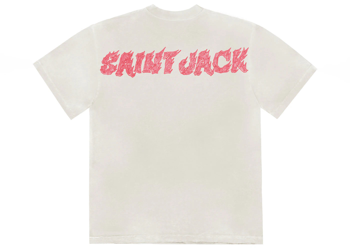 Travis Scott Utopia x St Michael 2A Tee White - vue secondaire B