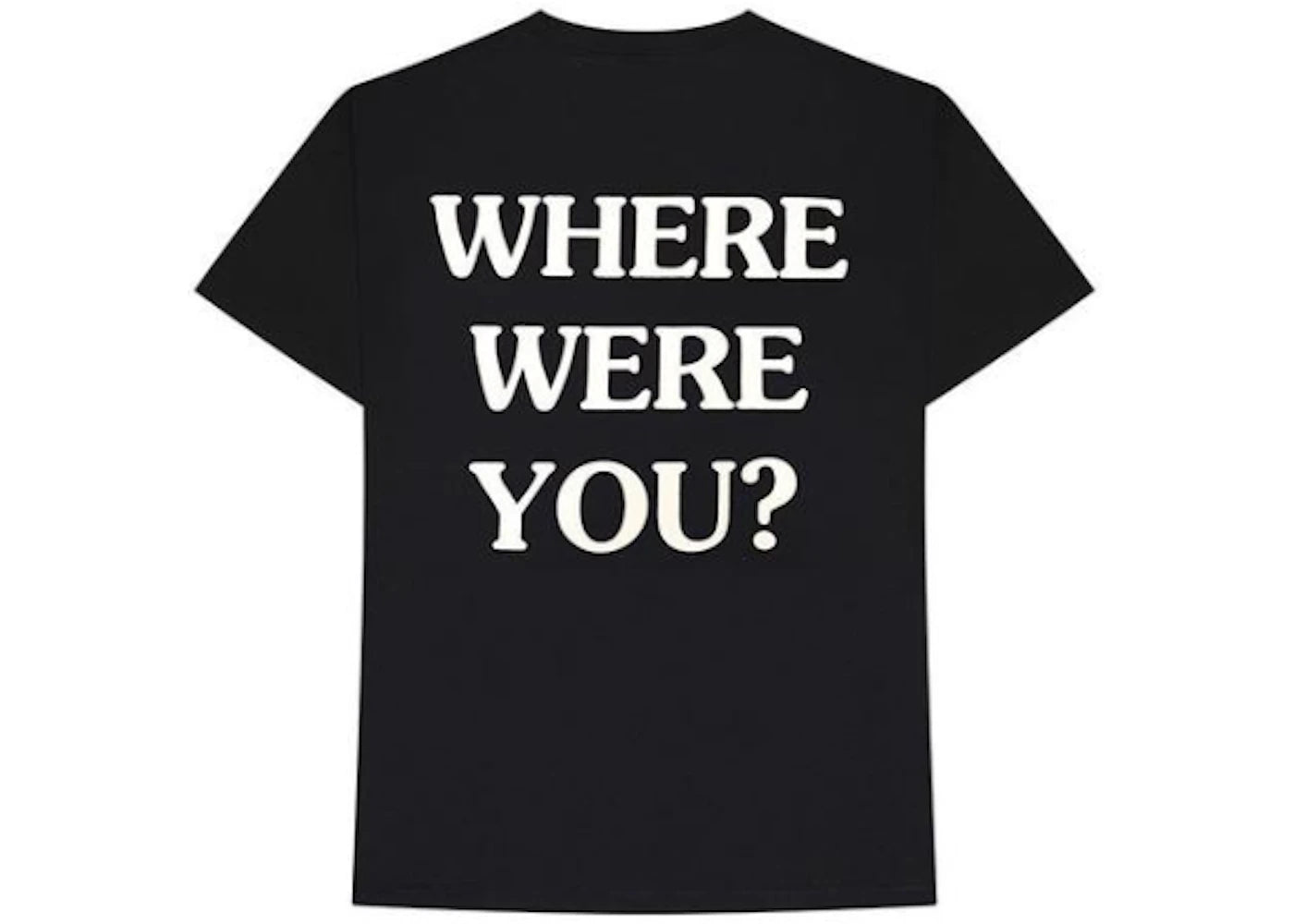 Travis Scott Where Were You Tee Black - vue secondaire B