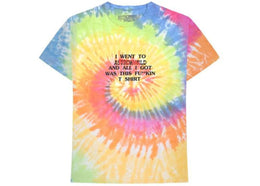 Travis Scott Where Were You Tee Tie Dye - authentic Travis Scott product