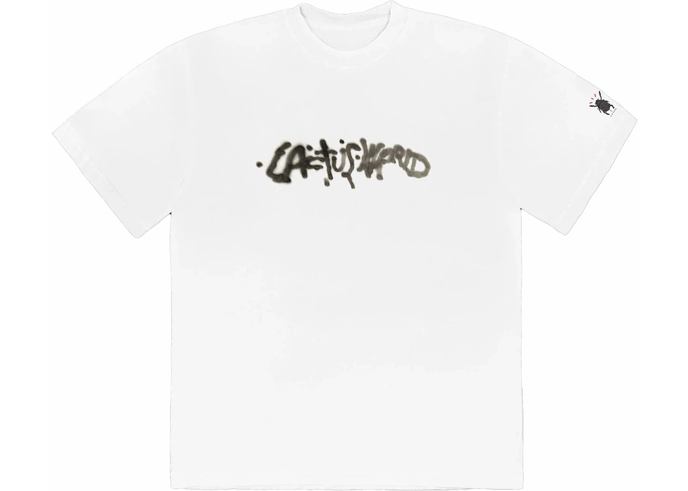 Travis Scott Whiteout T-Shirt Weiß - vue secondaire A