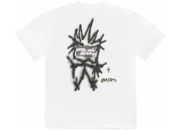 Travis Scott Whiteout Tee White - authentic Travis Scott product