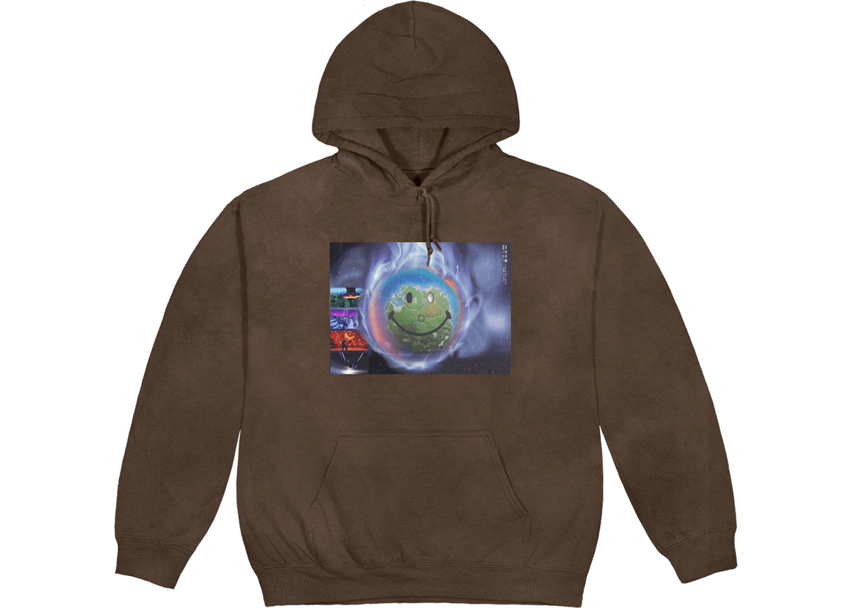 Travis Scott World Event Hoodie Bleached Black - vue secondaire A
