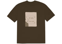 Travis Scott x CPFM 4 CJ Grill Slip T-Shirt Brown
