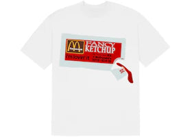 Travis Scott x CPFM 4 CJ Ketchup T-Shirt White