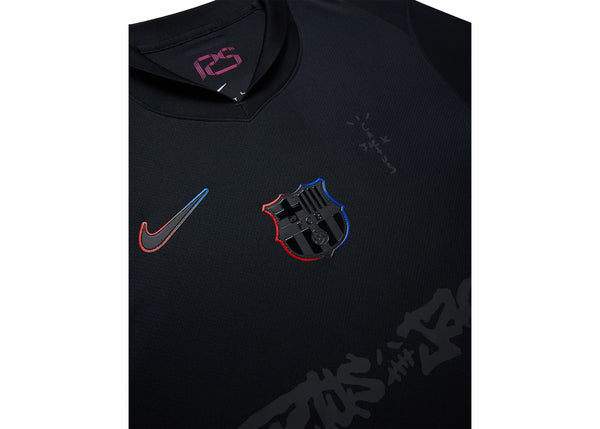 Travis Scott x FC Barcelona 2024/25 Match Away Cactus Jack Jersey Black