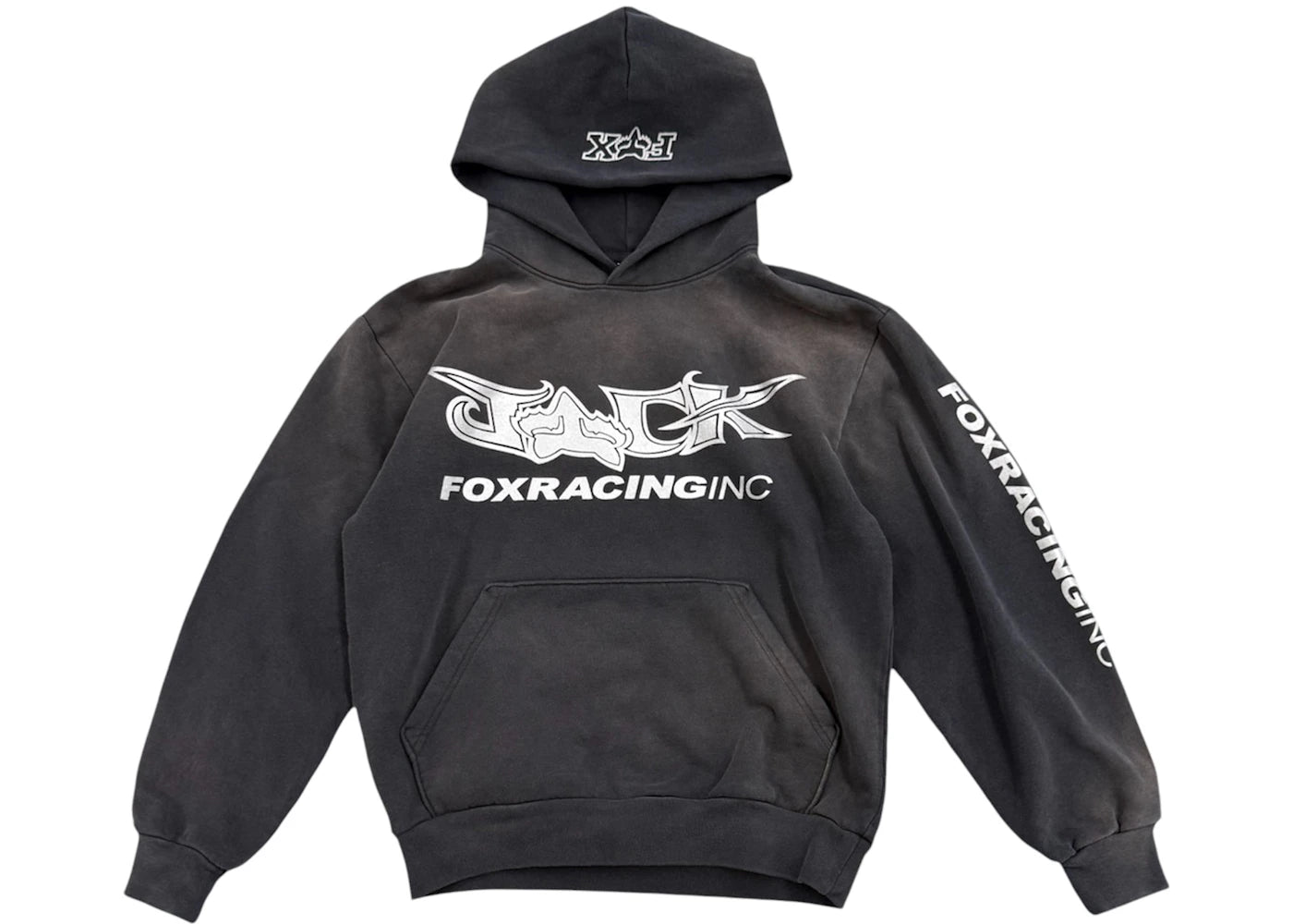 Travis Scott x Fox Racing I Hoodie Black - vue 360
