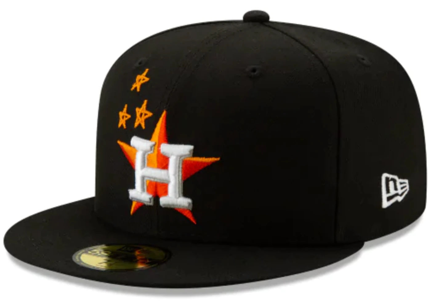 Travis Scott x Houston Astros 59Fifty Fitted Black - vue secondaire A