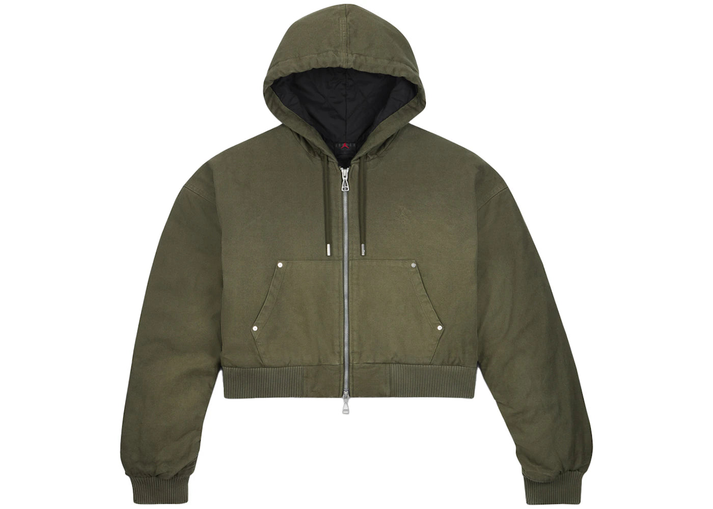 Travis Scott x Jordan Women's SP TS Canvas Jacket Cargo Khaki - vue secondaire A