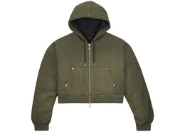 Travis Scott x Jordan Women's SP TS Canvas Jacket Cargo Khaki - apparel view 2