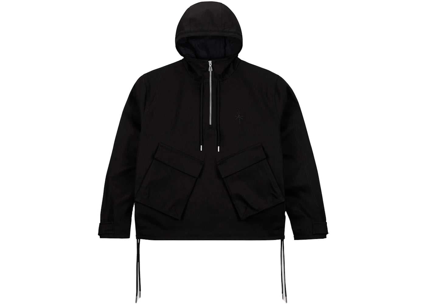 Travis Scott x Jordan TS Halfzip Jacket Black - vue secondaire A