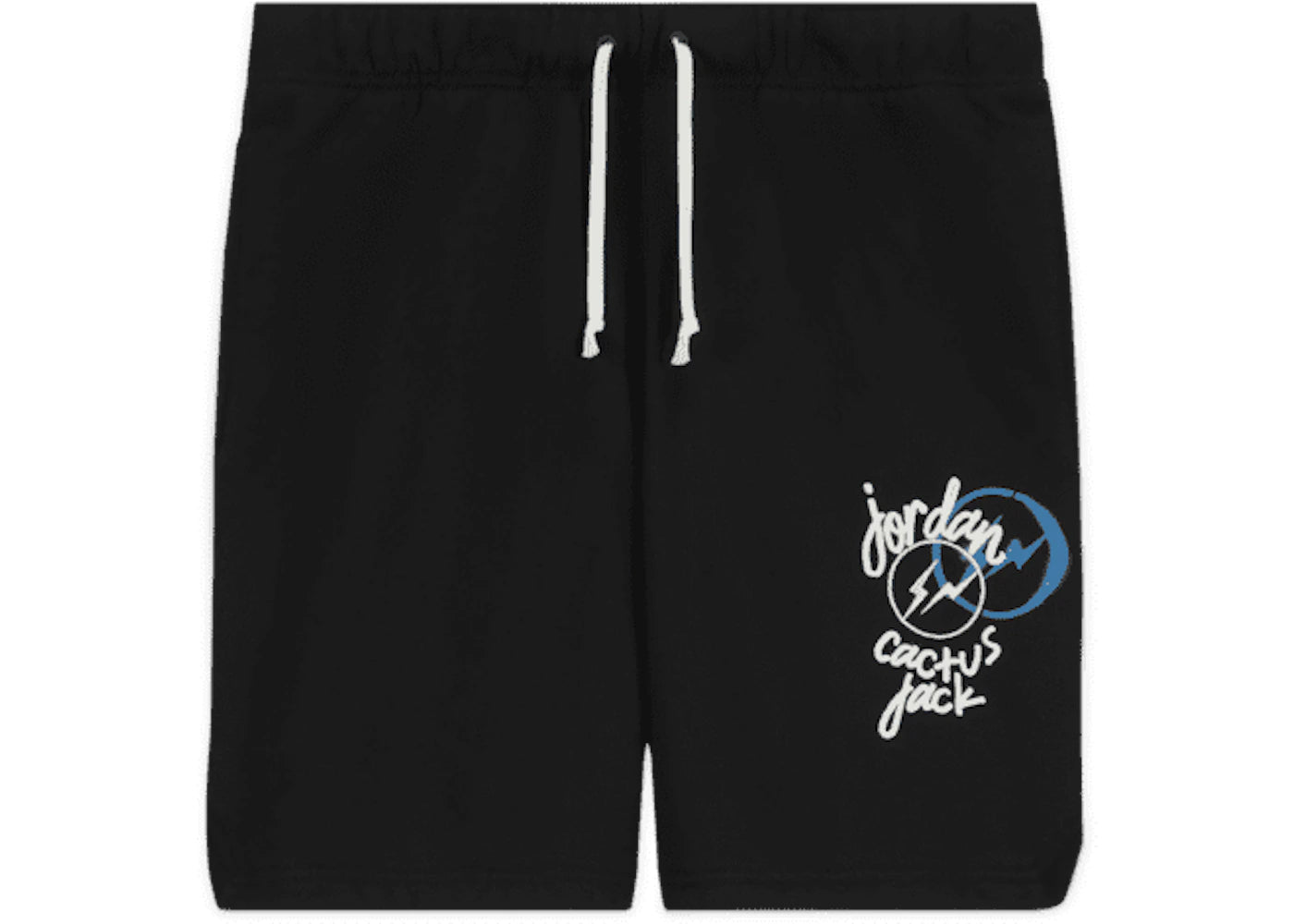 Travis Scott x Jordan x Fragment Shorts Black - vue 360