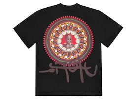 Travis Scott x KAWS Utopia II Tee Black - authentic Travis Scott product