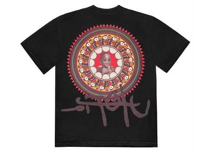Travis Scott x KAWS Utopia II Tee Black - product view 2
