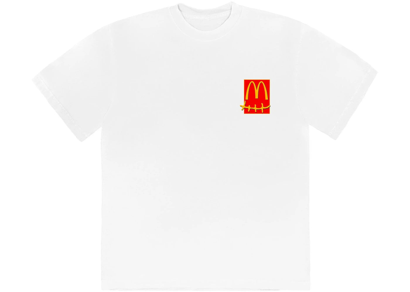 Travis Scott x McDonald's Action Figure Series T-Shirt White - vue secondaire A