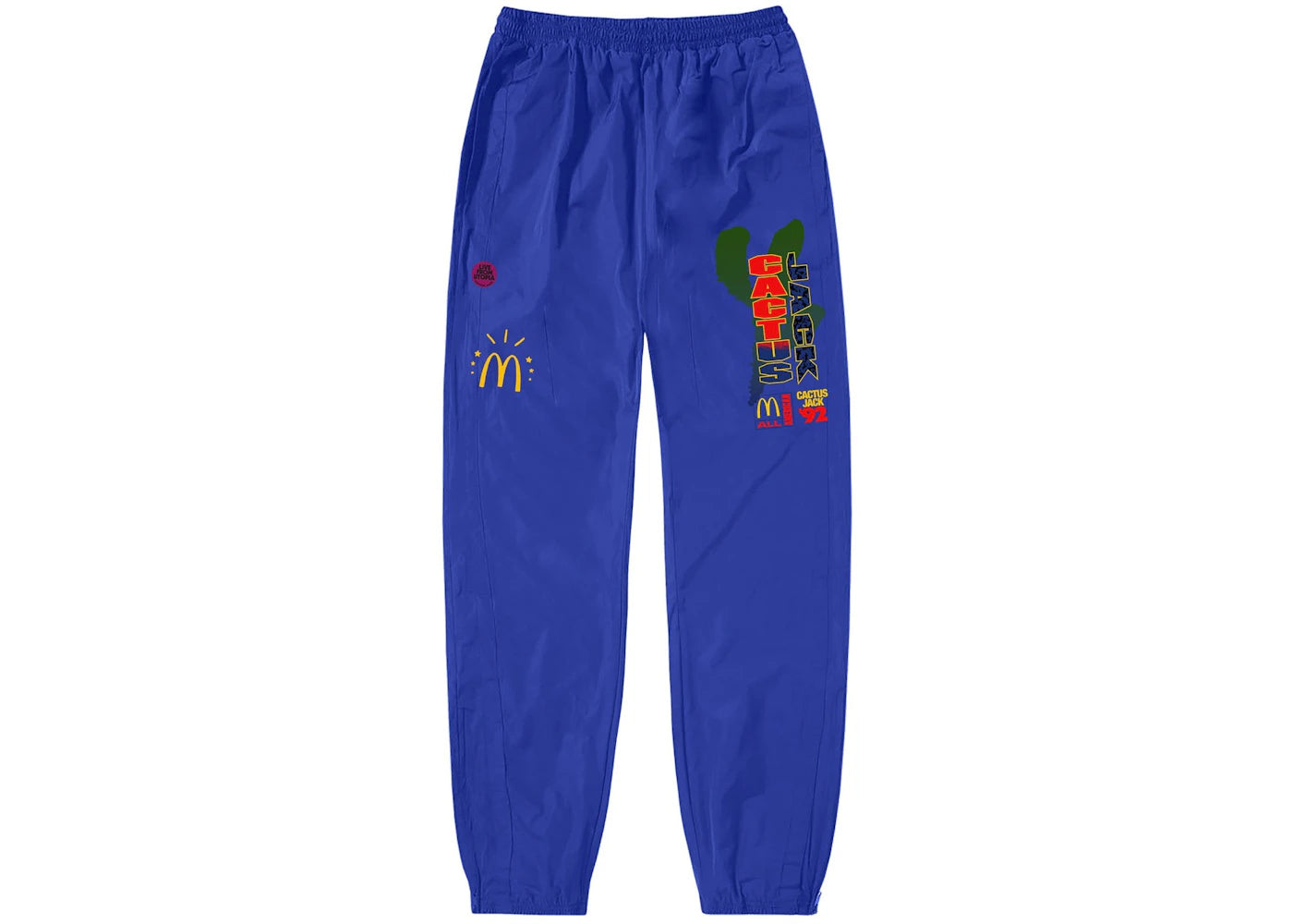 Travis Scott x McDonald's All American '92 II Nylon Pants Blue - vue secondaire A