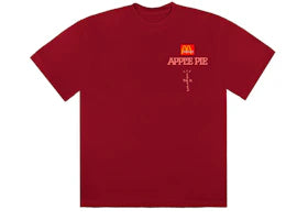 Travis Scott x McDonald's Apple Pie T-Shirt Red