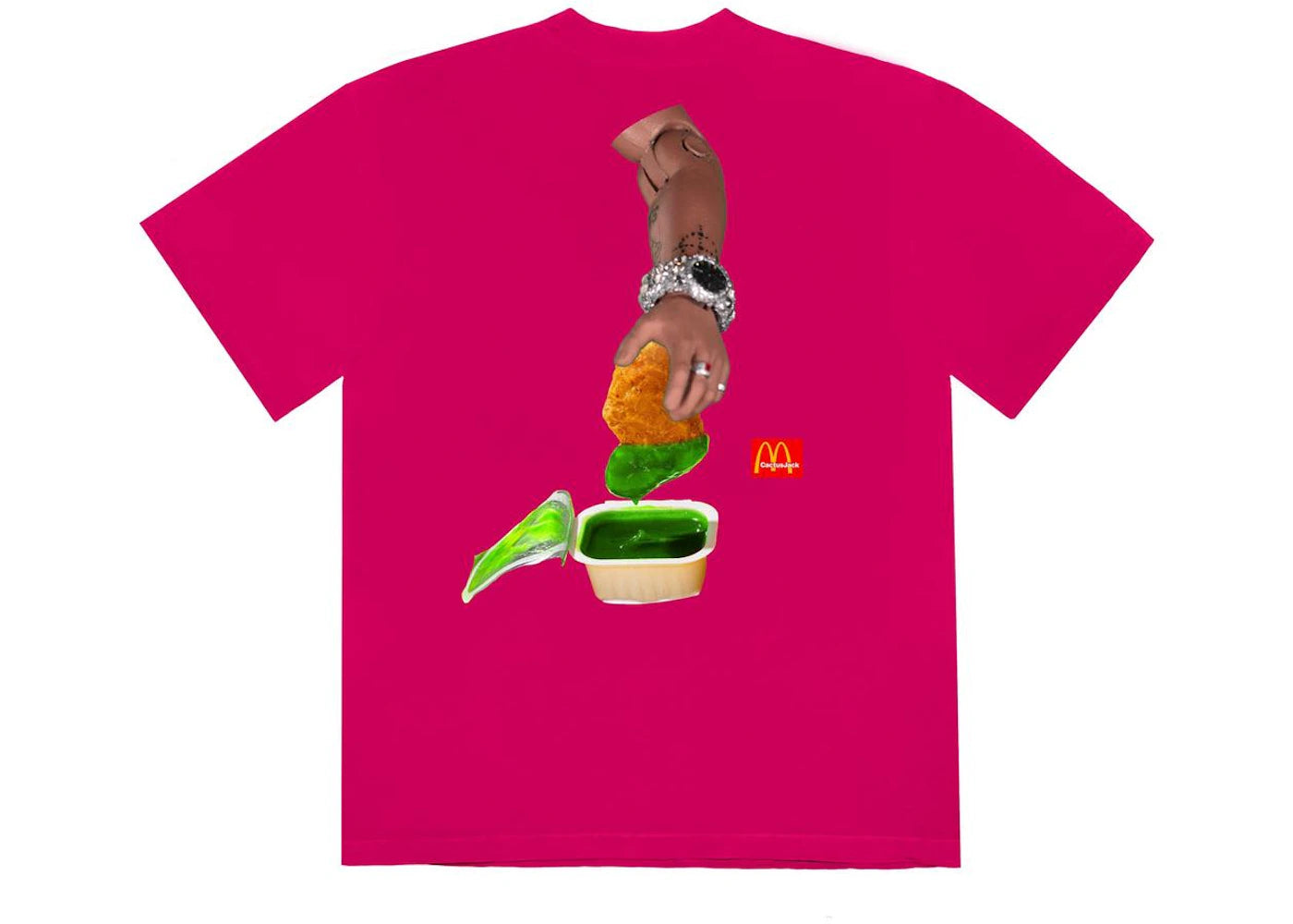 Travis Scott x McDonald's Cactus Sauce II T-Shirt Pink