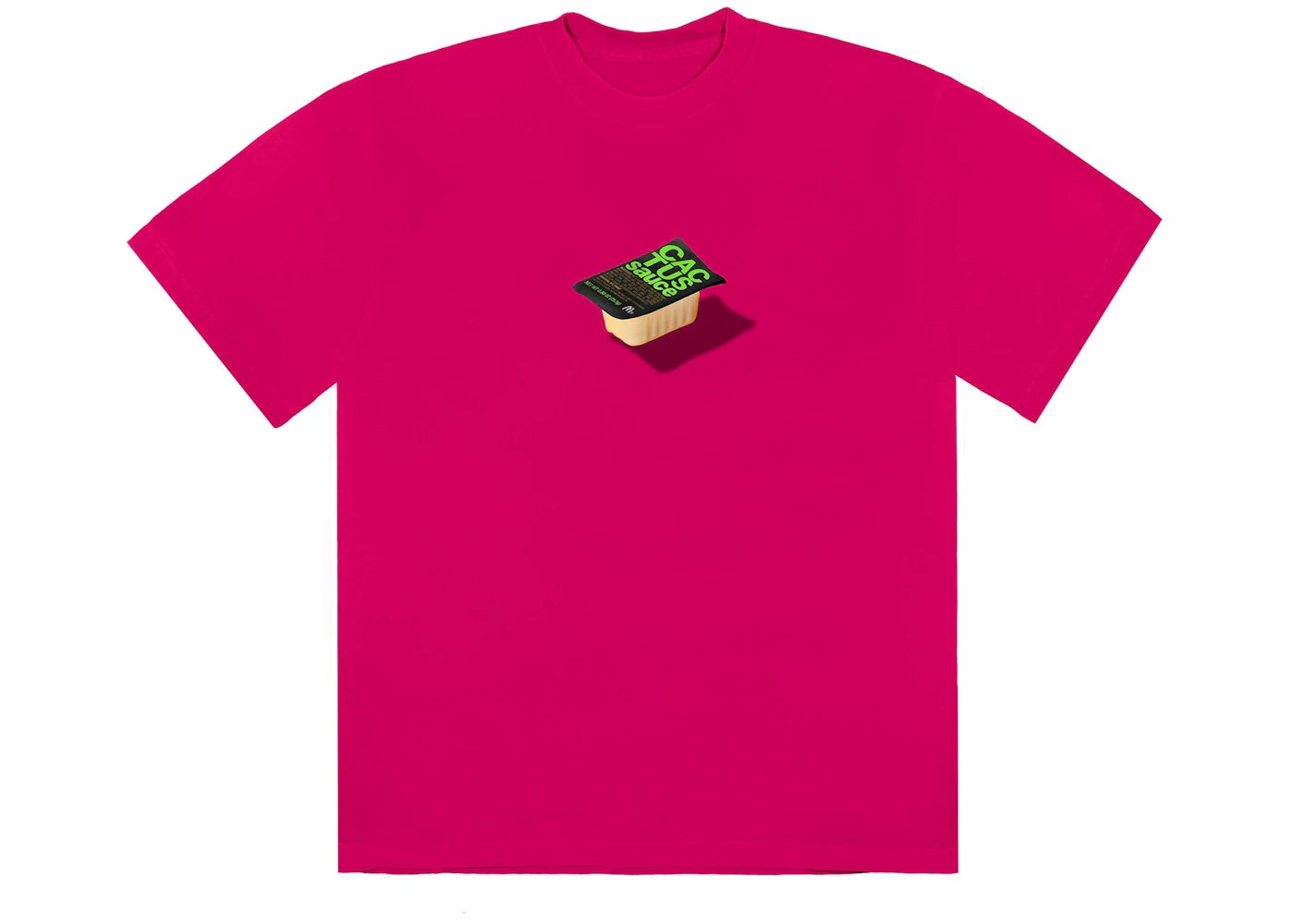 Travis Scott x McDonald's Cactus Sauce II T-Shirt Pink - vue 360