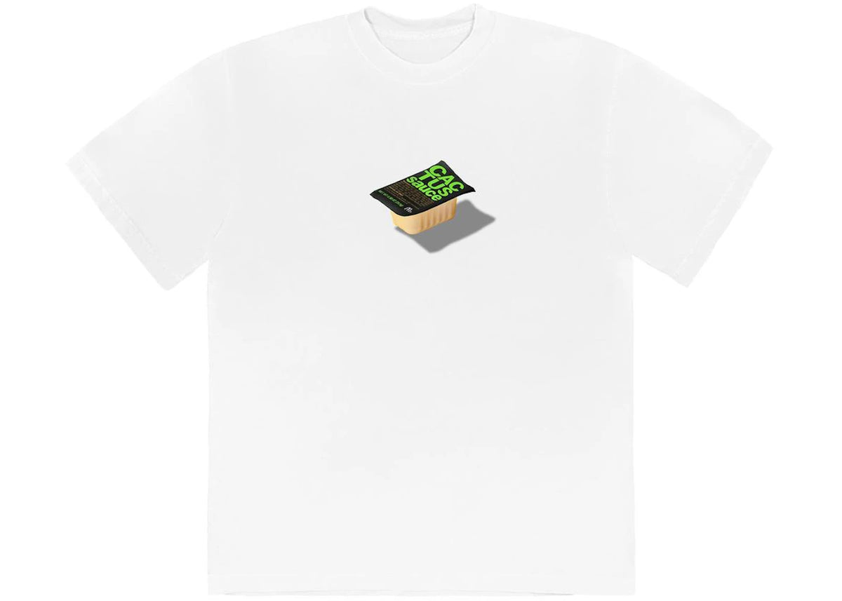 Travis Scott x McDonald's Cactus Sauce T-Shirt White - vue secondaire A