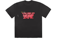 Travis Scott x McDonald's Order Here T-Shirt Black