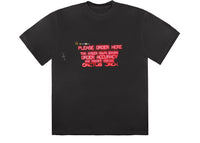Travis Scott x McDonald's Order Here T-Shirt Black