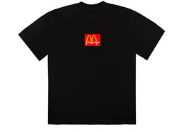 Travis Scott x McDonald's Sesame II T-Shirt Black/Red - authentic Travis Scott apparel