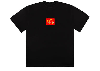 Travis Scott x McDonald's Sesame II T-Shirt Black/Red - authentic Travis Scott apparel