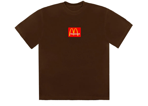 Travis Scott x McDonald's Sesame III T-Shirt Braun