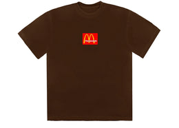Travis Scott x McDonald's Sesame III T-Shirt Brown - authentic Travis Scott apparel