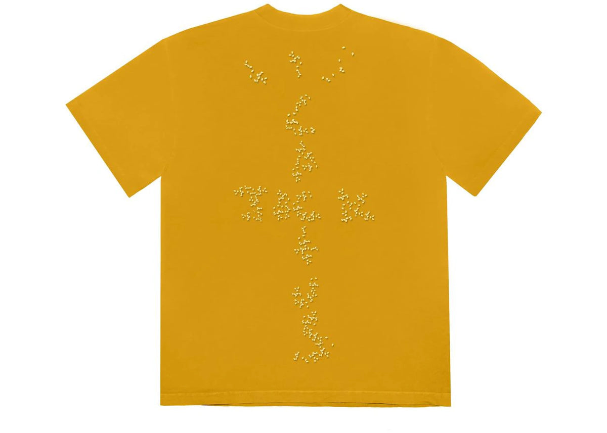 Travis Scott x McDonald's Sesame Inv II T-Shirt Gold - vue secondaire B