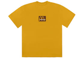 Travis Scott x McDonald's Sesame Inv II T-Shirt Gold - vue 360
