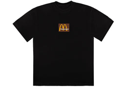 Travis Scott x McDonald's Sesame Inv T-Shirt Black/Brown - authentic Travis Scott apparel