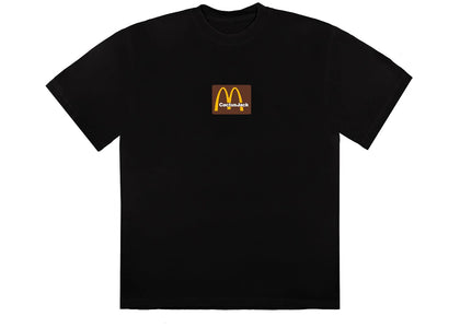 Travis Scott x McDonald's Sesame Inv T-Shirt Black/Brown - authentic Travis Scott apparel