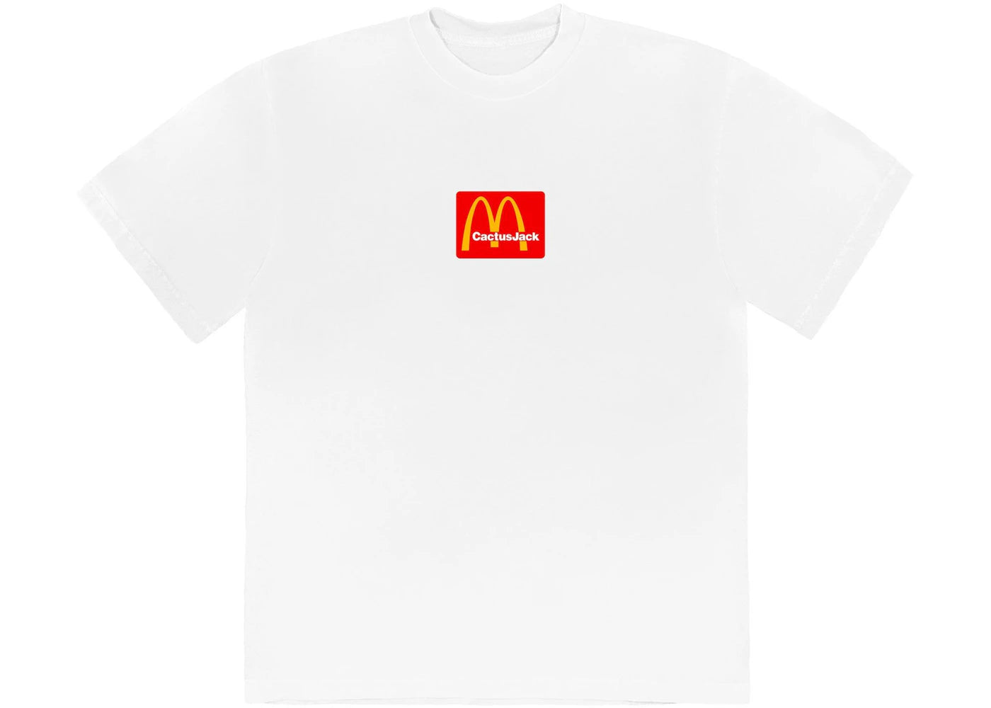 Travis Scott x McDonald's Sesame T-Shirt White - vue 360
