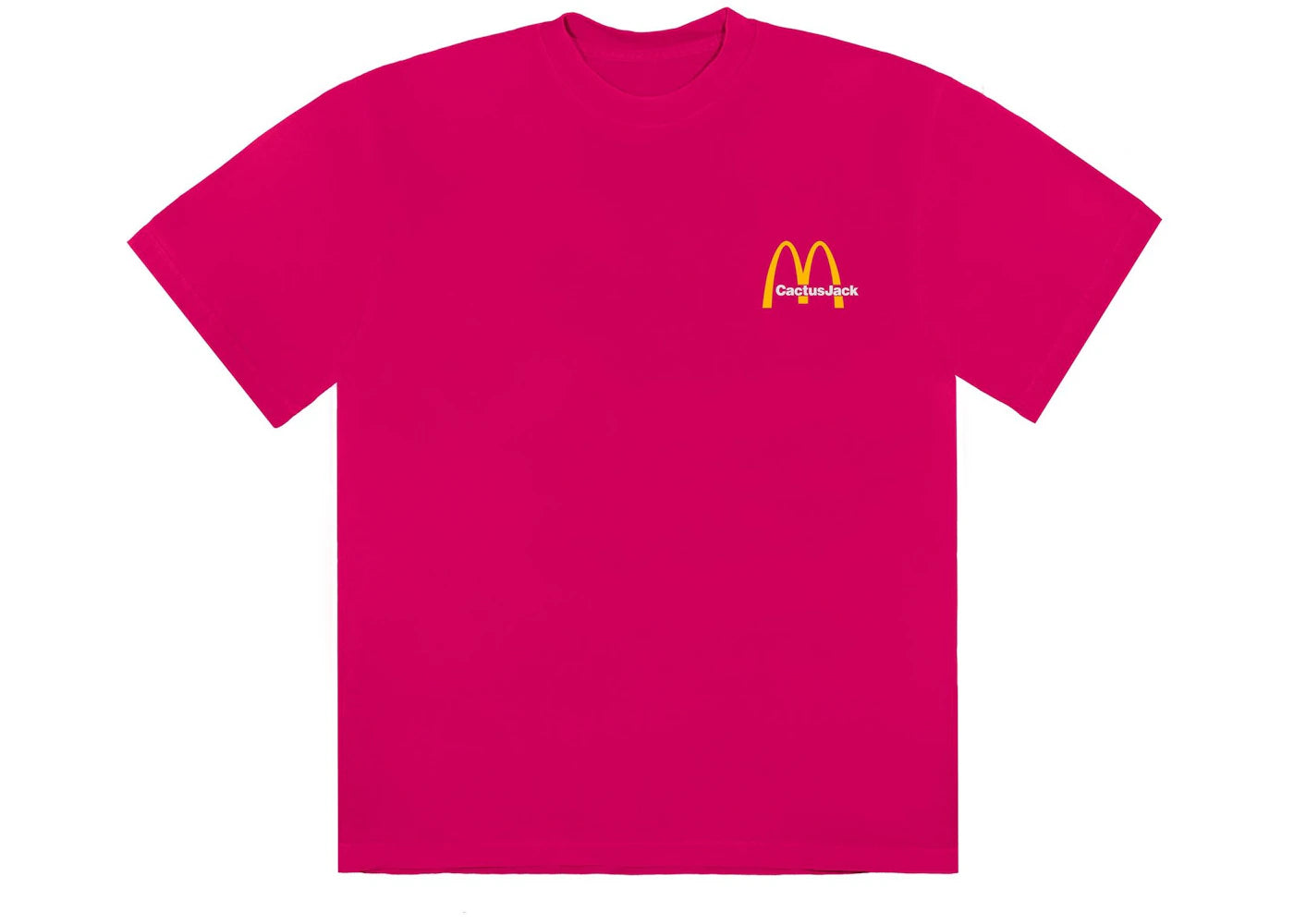 Travis Scott x McDonald's Vintage Action Figure II T-Shirt Pink - vue secondaire A