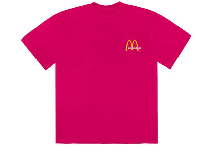 Travis Scott x McDonald's Vintage Action Figure II T-Shirt Pink - apparel view 2
