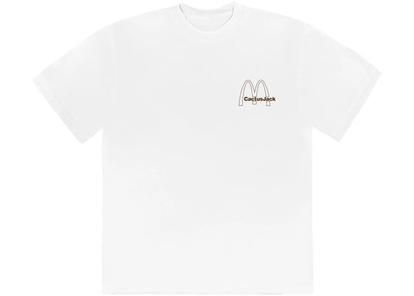 Travis Scott x McDonald's Vintage Action T-Shirt Weiß