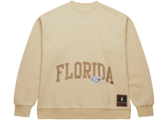 Travis Scott x Mitchell & Ness Florida Gators Pullover Sweatshirt Tan