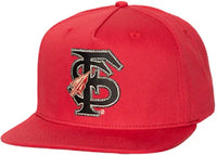 Travis Scott x Mitchell & Ness Florida State Seminoles Snapback Hat Red