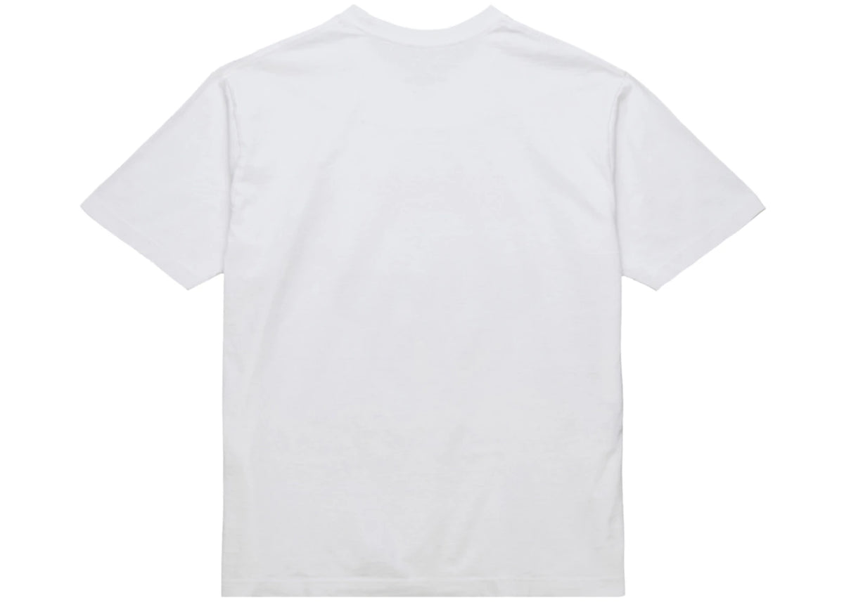 Travis Scott x Mitchell & Ness Georgia Bulldogs Hand-Drawn T-Shirt White - vue secondaire B