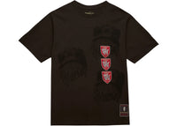 Travis Scott x Mitchell & Ness Houston Cougars Seal T-Shirt Brown