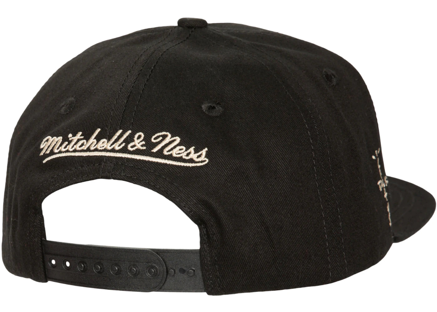 Travis Scott x Mitchell & Ness Oregon Ducks Snapback-Kappe Schwarz - vue secondaire A