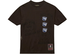 Travis Scott x Mitchell & Ness Penn State Nittany Lions Seal T-Shirt Brown - apparel view 2