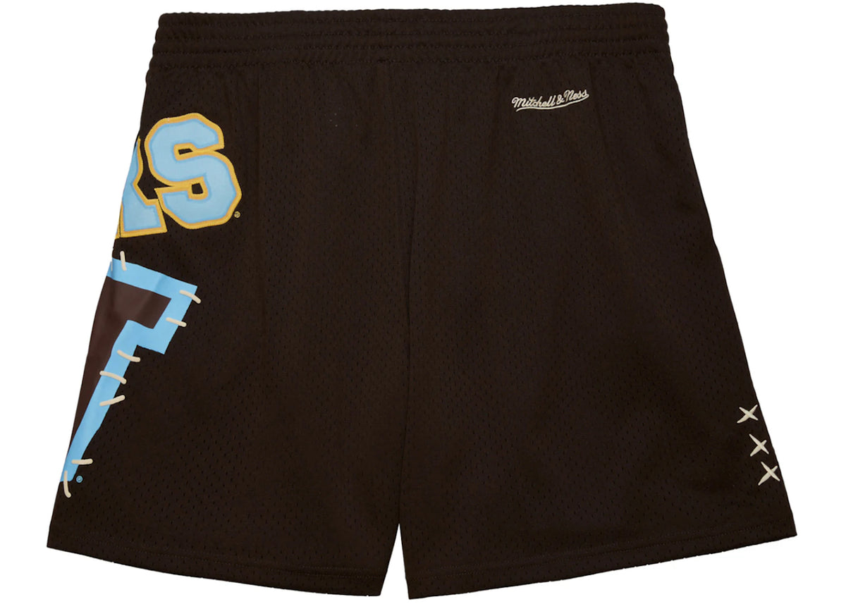 Travis Scott x Mitchell & Ness Southern University Jaguars Basketball Shorts Brown - vue secondaire B